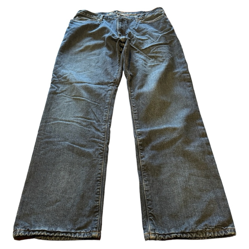Eddie Bauer Men’s Flannel Lined Relaxed Fit Jeans 36 x 32